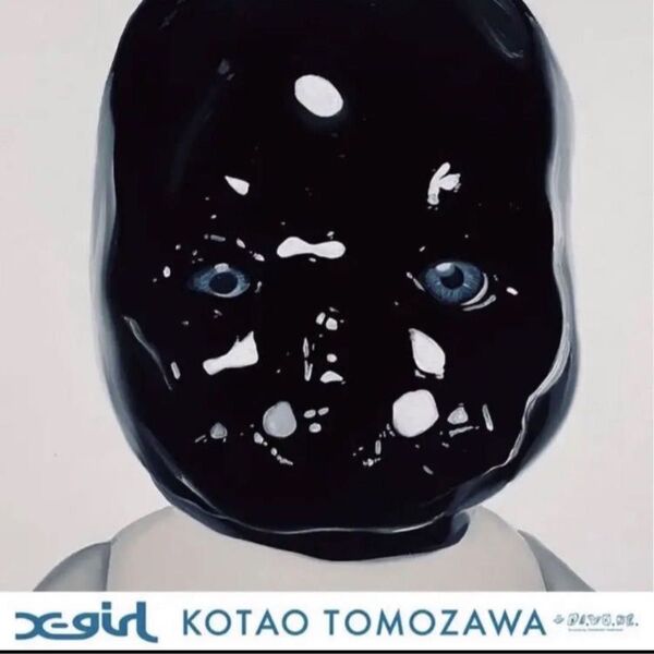 X-girl × KOTAO POSTER BLUE 友沢 こたお トモザワコタオ ポスター ブルー A2 サイズ calif