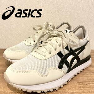 ASICS TIGER RUNNER II アシックス タイガー ランナー ホワイトブラック 1202A400 レディース ローカットスニーカー 24cm