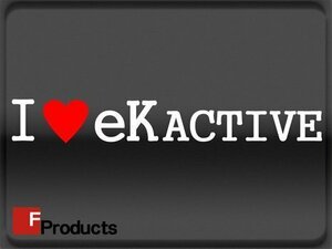Fproducts アイラブステッカー■eK ACTIVE/アイラブ ｅＫアクティブ