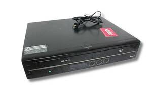 【VHS再生不可】SHARP BD-HDV22 VHS/DVD:BD/HDD250GB ブルーレイディスクレコーダー ジャンク現状品