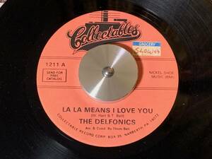 THE DELFONICS ♪LA LA MEANS I LOVE YOU 7インチ 45 