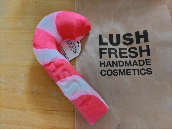 LUSH　キャンディケーン　バブルバー