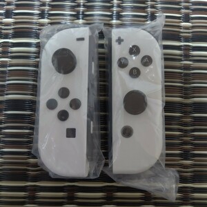 【美品】Nintendo Switch ジョイコン Joy-Con　ホワイト　白　ニンテンドースイッチ　コントローラー 任天堂