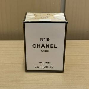 【T0601】CHANEL シャネル No19 7ml 香水 箱付き 未使用 未開封 ブランド 女性用 レディース用 