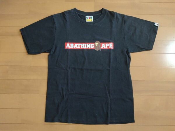 A BATHING APE 半袖Tシャツ 黒 Sサイズ BAPE エイプ