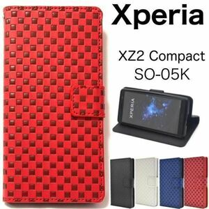 xperia xz2 compact ケース so-05k ケース チェック柄　Xperia XZ2 Compact SO-05K 存在感抜群！