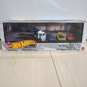 ホットウィール プレミアムコレクターセット ジャパニーズ チューナーズ HotWheels セントラ シビック EG セリカ HCR53