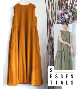  beautiful goods /S.ESSENTIALS/ Esse n car ruz/ maxi long One-piece /32,000 jpy 