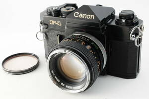Canon キャノン F-1 Film Camera Body Late Model FD 50mm 1.4 現状品 ジャンク J356