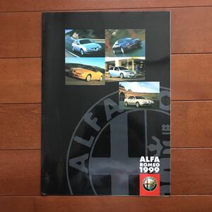  Alpha Romeo 1999 model catalog 