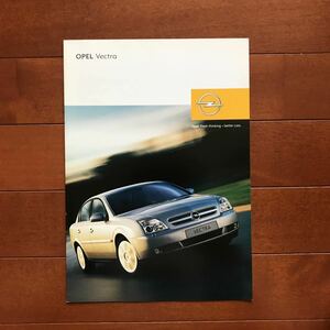  Opel Vectra 02 year of model catalog 