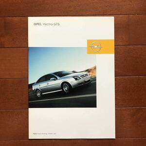  Opel Vectra GTS 03 year of model catalog 