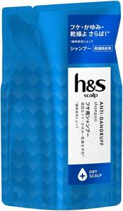 h&s scalp(エイチアンドエス スカルプ) スカルプ薬用シャンプー ドライ 詰め替え 300mL 300ミリリットル (x 