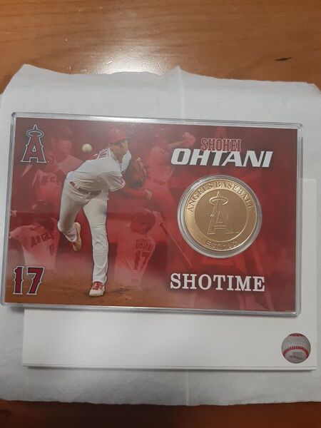 【数量限定1000個】大谷翔平 100号ホームラン記念 コインカード/1000