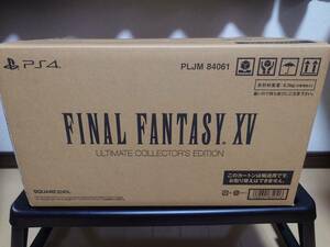 [新品・輸送箱未開封]PS4 FF15 アルティメット コレクターズエディション　特典付き