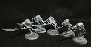 (組立済み) Warhammer ウォーハンマー AOS Nighthaunt ナイトホーント GLAIVEWRAITH STALKERS 5体