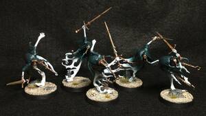 (ペイント済み) Warhammer ウォーハンマー AOS Nighthaunt ナイトホーント BLADEGHEIST REVENANTS 10体