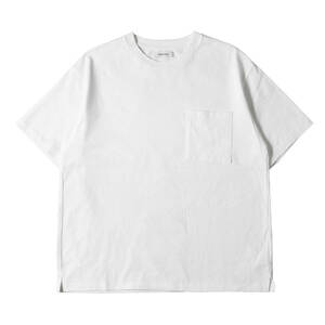 MINEDENIM マインデニム Tシャツ サイズ:XL 24SS ポケット スタンダード クルーネック 半袖Tシャツ Standard Crewneck T-SH ホワイト