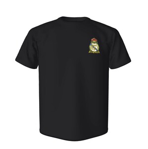 サッカー　半袖Tシャツ レアル・マドリー　パロディロゴTee ブラック　Mサイズ 日本未発売