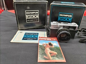 【当時物】OLYMPUS 35DC コンパクトフィルムカメラ 125031 F.ZUIKO 1:1.7 f=40mm オリンパス フィルムカメラ レンズ 