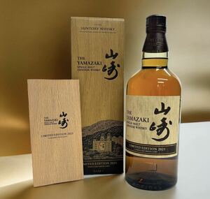 [ not yet . plug ] Suntory single malt whisky Yamazaki Limited Edition 2021 43% 700ml box booklet attaching 