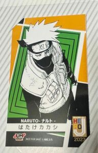 はたけカカシ　NARUTO ナルト　ミニブロマイド　はたけ　カカシ　カカシ先生　ジャンプショップ　原作絵　ブロマイド　ノベルティ