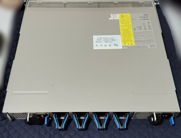Cisco Nexus N3K-C3548P-10GX V01 データセンター スイッチ switch