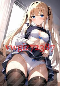 AN-2832 2G..* Spencer * britain pear ... not she. .... same person A4 size poster anime high quality anime illustration art poster 