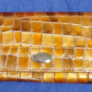 【コッコフィオーレ】長財布★オレンジ系★中古