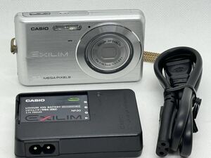 動作確認済み CASIO デジタルカメラ EXILIM EX-Z77 シルバー 即決