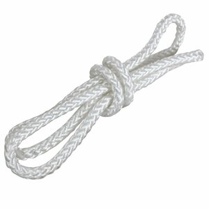 [ free shipping ]1m ~ selling by the piece 8 strike 10mm mooring rope fender rope double Blade white / white marine rope boat mooring rope 10 millimeter 