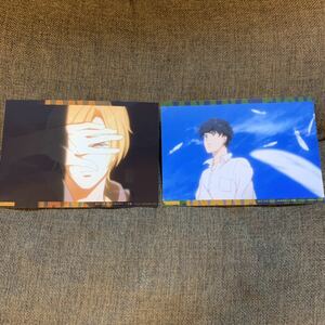 BANANA FISH ノイタミナ ブロマイド 2枚 アッシュ 英二 OP バナナフィッシュ