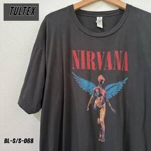 TULTEX ニルヴァーナ　バンドTシャツ　XL ビックサイズ　ロックT 人気T vintage