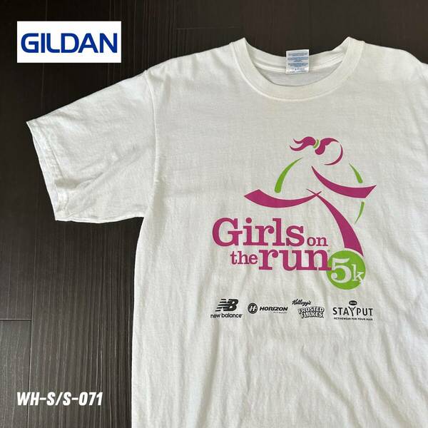 GILDAN ギルダン　ガールズ・オン・ザ・ラン5km マラソンTシャツ　Mサイズ　ユニセックス