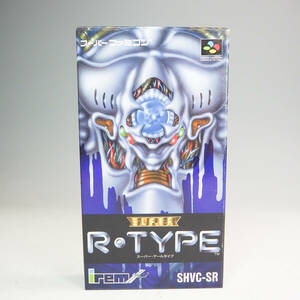 任天堂 スーパーファミコン SUPER R・TYPE スーパーアールタイプ SHVC-SR アイレム SFC ソフト K5560