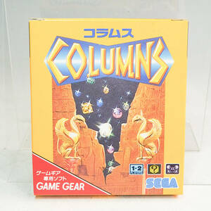 SEGA Sega GAME GEAR Game Gear COLUMNS column sG-3101 puzzle game GG K5599