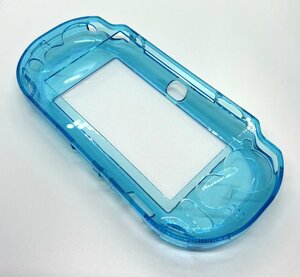 PS Vita1000(PCH-1000)専用クリスタルケース(クリアブルー)