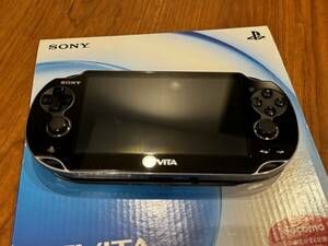 PlayStation Vita 3G/Wi-Fiモデル クリスタル・ブラック 限定版 PCH-1100 AB01