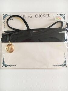  новый товар не использовался STRING CHOKER черный Smile короткое колье 