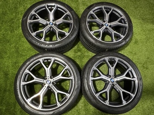 BMW X5Genuine G05 21in 9.5J +37 10.5J +43 PCD112 ダブルスポークスタイリング742M G06 G05 X6 G07 X7 Pirelli