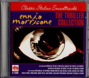 【サントラ2枚組CD】エンニオ・モリコーネ「THE THRILLER COLLECTION」＊アメリカ盤＊ENNIO MORRICONE