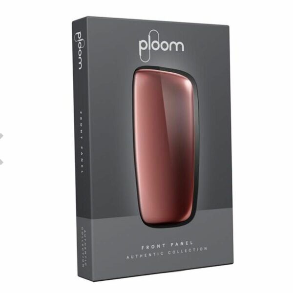 プルームエックス（Ploom X）フロントパネル　レディッシュブラウン