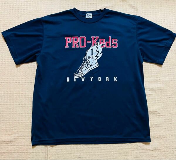 新品　PRO KEDS Tシャツ　３L 半袖　紺色　大きめ