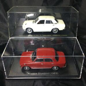 日産ブルーバード(410型)1963、1600SSS(510型)1969 1/43 NOREV