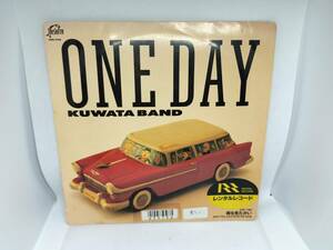 ONE DAY / 雨を見たかい KUWATA BAND 中古（レンタル落ち） EP版 シングルレコード 桑田佳祐