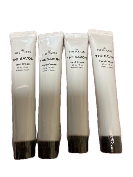 FIRSTCLASS ファーストクラス ハンドクリーム サボンの香り4本セット新品