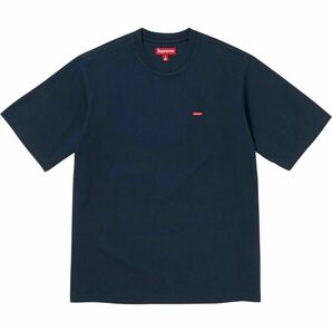 送料無料 M ネイビー Supreme Small Box Logo Tee Navy 24SS シュプリーム スモール ボックス ボックスロゴ Tシャツ 紺色 ステッカー 新品