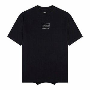 Maison Margiela メゾン マルジェラ トップス Tシャツ メンズ レディース シンプル ブラック サイズ48
