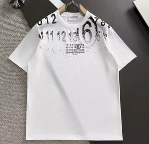 Maison Margiela メゾン マルジェラ トップス Tシャツ メンズ レディース カジュアル ホワイト L