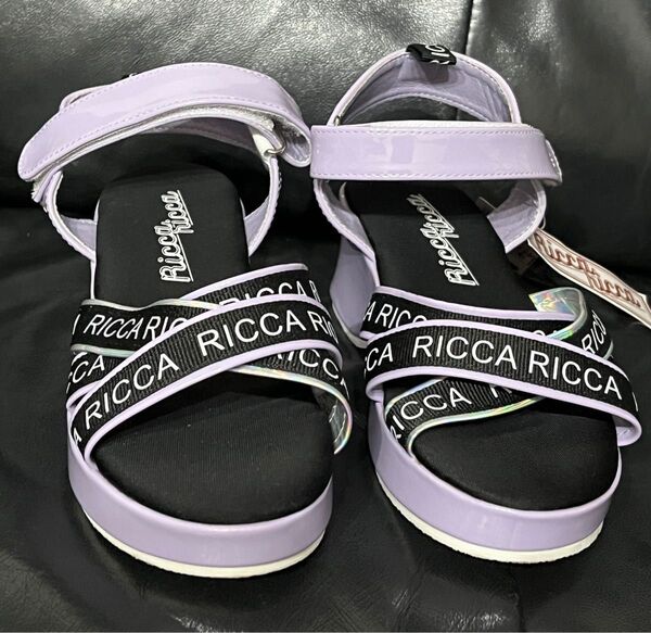 【値下げしました】サンダル RICCA RICCA 女の子 小学生 夏 新品 タグ付き サマーコーデ リッカリッカ バースディ